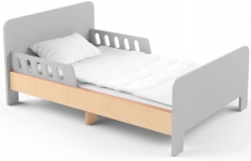 Детская раздвижная кровать IndigoWood Slide gray